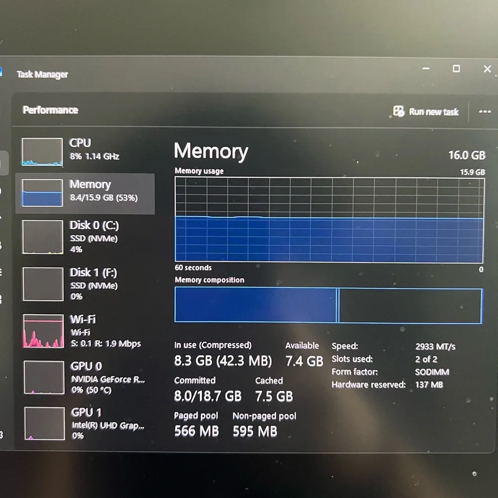 Razerblade 15 RTX 3060 1.5TB
